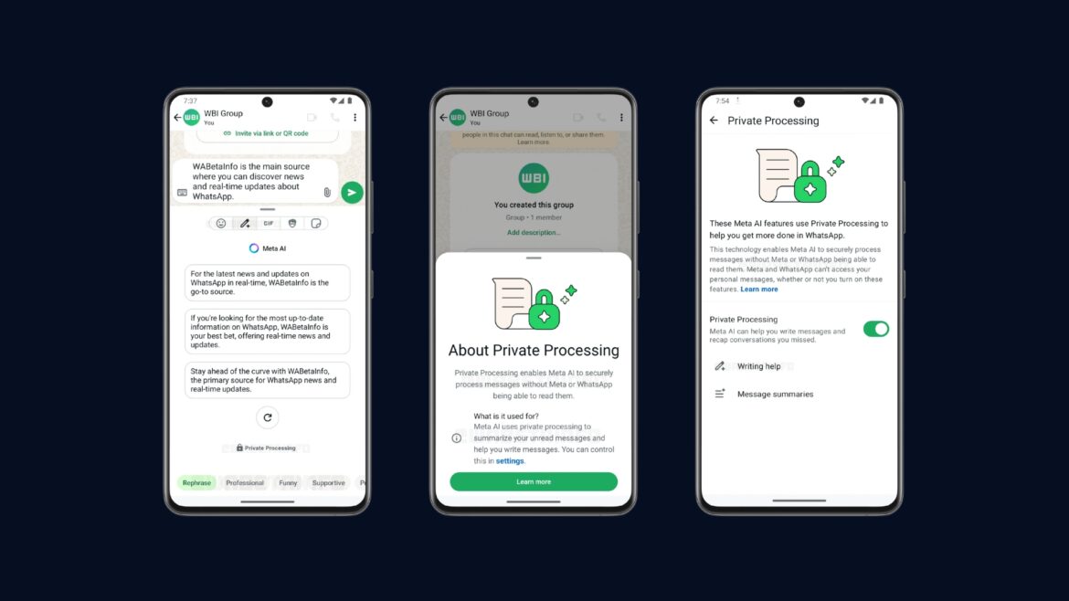 WhatsApp Launches AI Writing Help—with Privacy Built In - Digiverse by akash