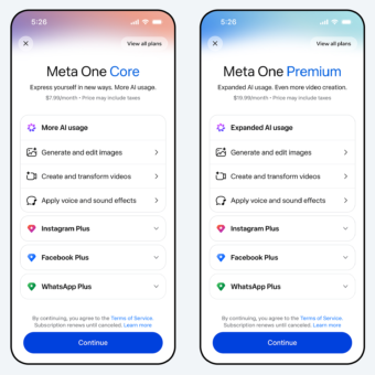 Meta Launches Meta One Subscription With More AI and Creator Tools - Digiverse By Akash