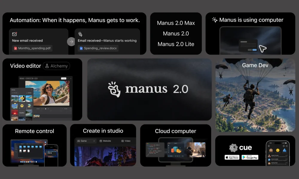 Manus 2.0 Launches With a New AI Agent Architecture and Creative Workspace - Digiverse By Akash