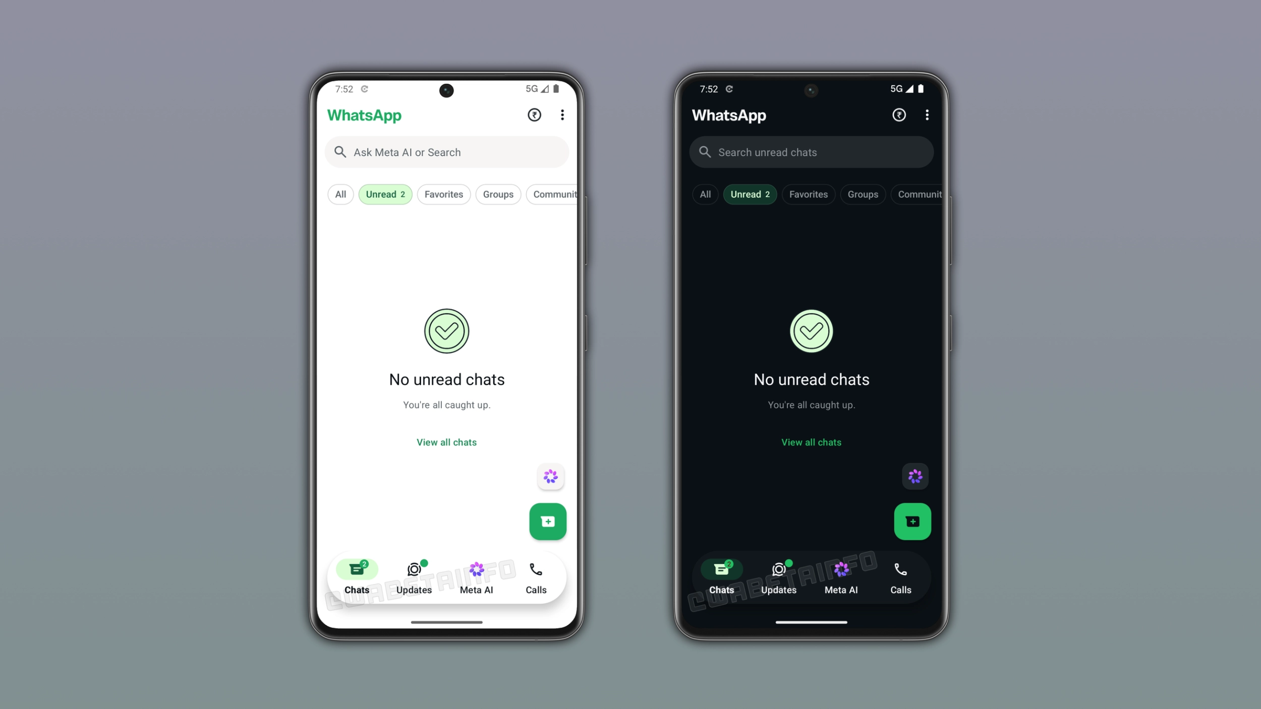 WhatsApp Android Redesign Brings an iPhone-Like Floating Navigation Bar - Digiverse By Akash