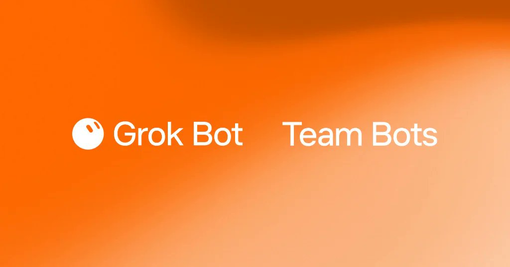 Grok Bot Introduces Team Bots for Shared AI Colleagues