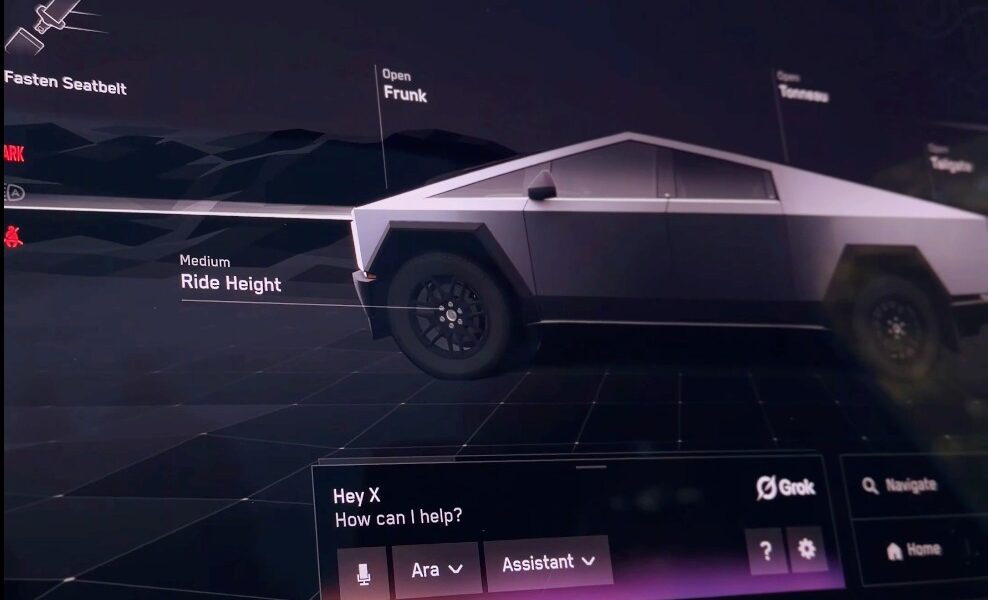 Tesla Integrates Grok to Turn Cars Into Hands-Free AI Workspaces - Digiverse By Akash