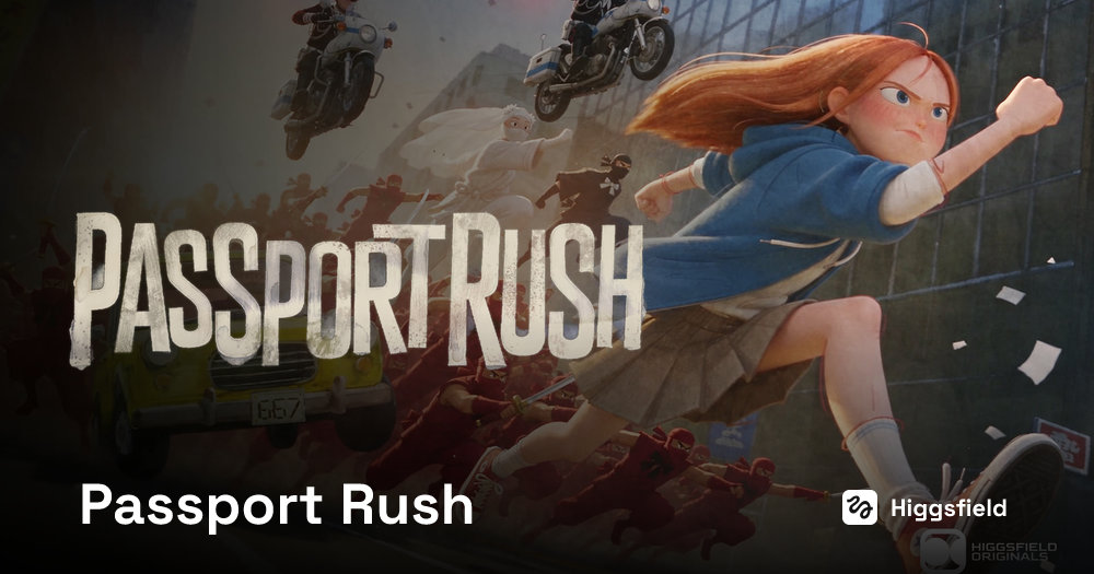 Higgsfield AI’s ‘Passport Rush’ Shows How AI Is Changing Animation Production - Digiverse By Akash