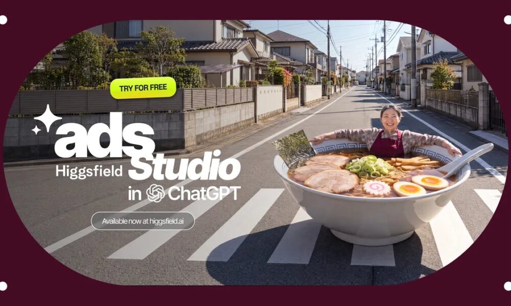Higgsfield Launches Ads Studio for ROAS-Focused AI Ad Creation - Digiverse By Akash