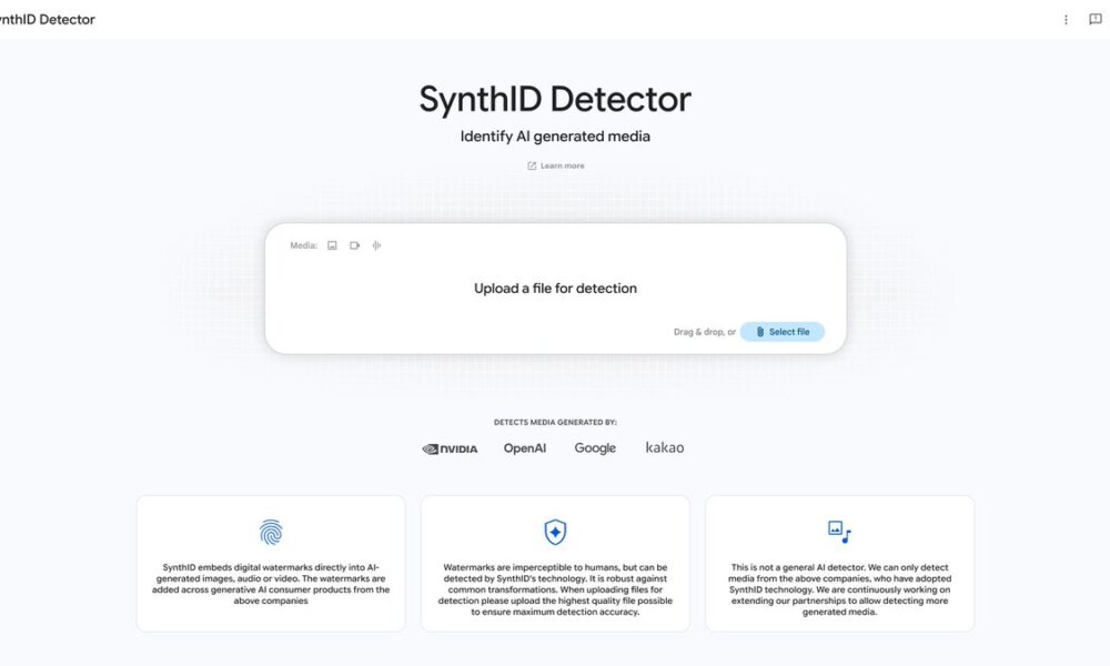 Google Opens SynthID Detector to the Public for AI Content Verification - Digiverse By Akash