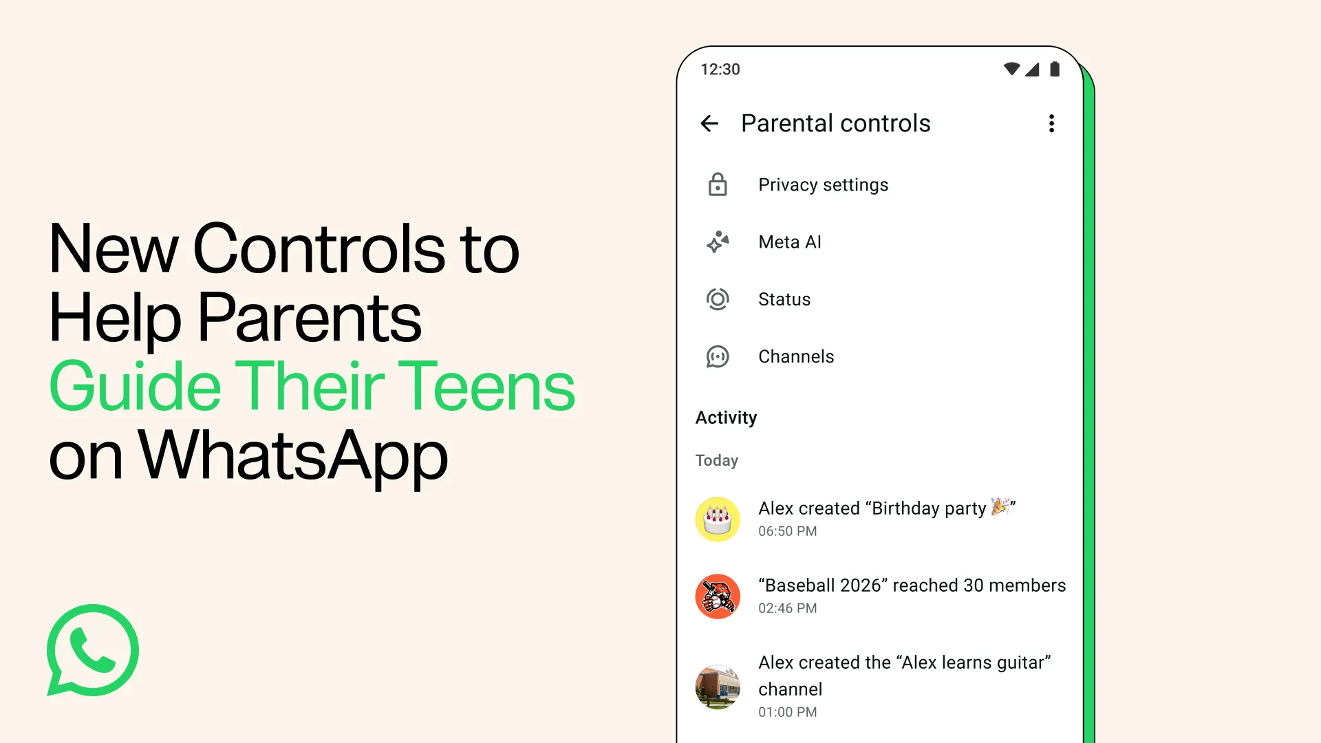 WhatsApp Launches New Parental Controls for Teen Accounts - Digiverse By Akash