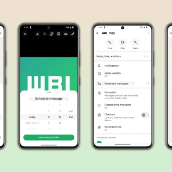 WhatsApp Tests Scheduled Messages on Android for Automated Messaging - Digiverse By Akash
